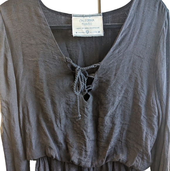 California Moonrise women's mini dress in size Large.  Boho style, flowy - Picture 4 of 9